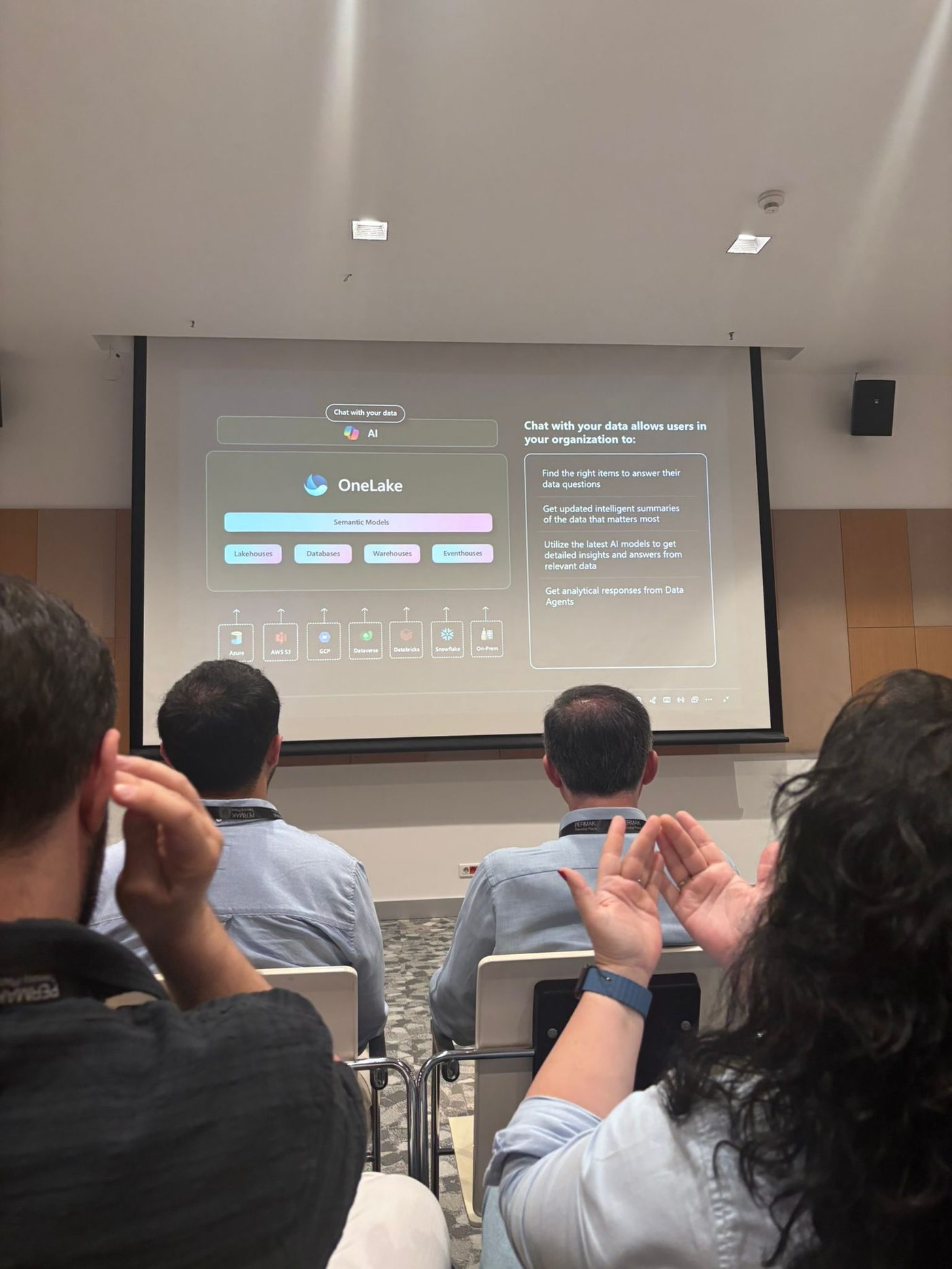 Chat with your data: OneLake üzerindeki semantic model, lakehouse, database, warehouse ve eventhouse kaynakları